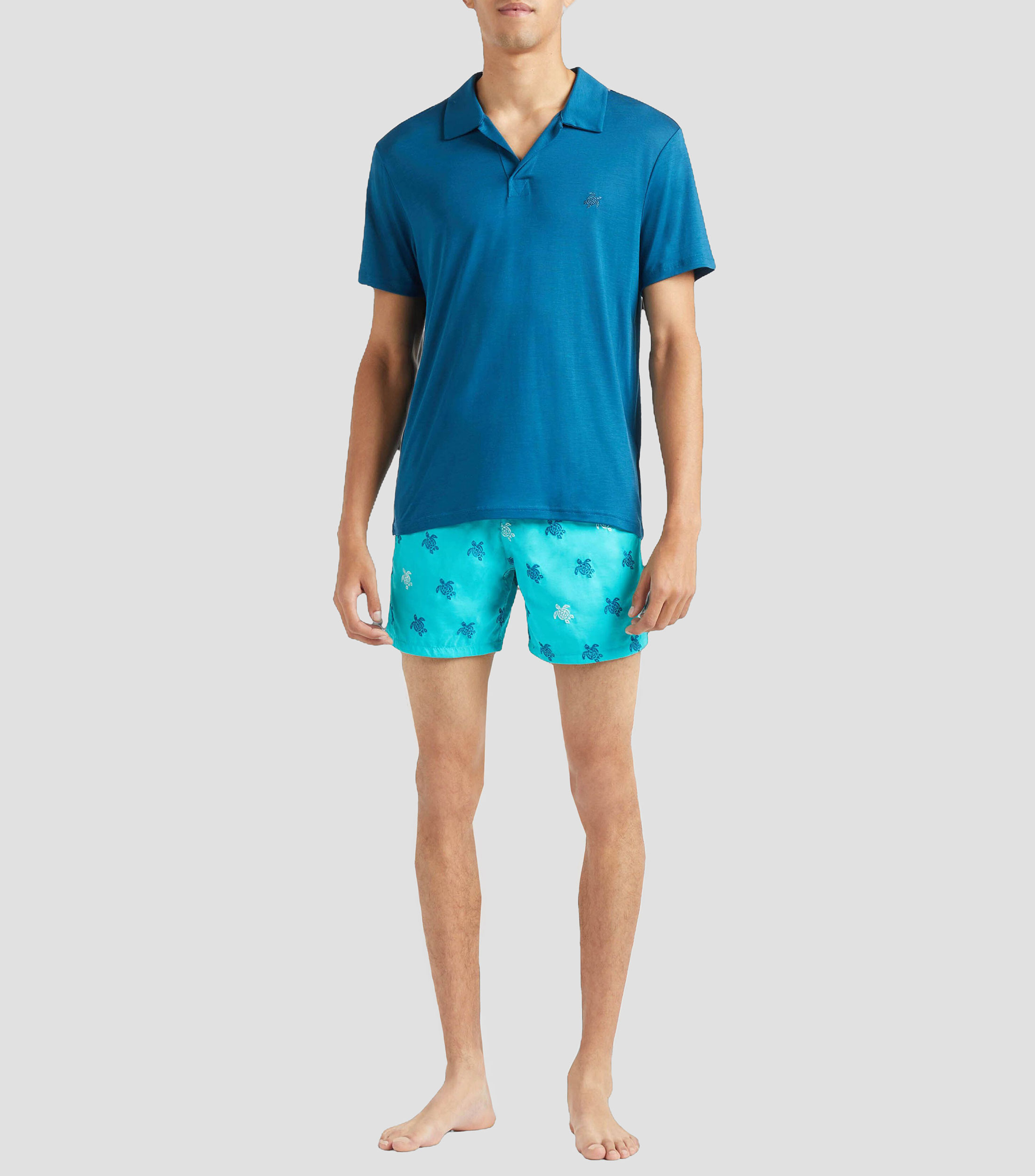 Playera tipo Polo de manga corta Hombre